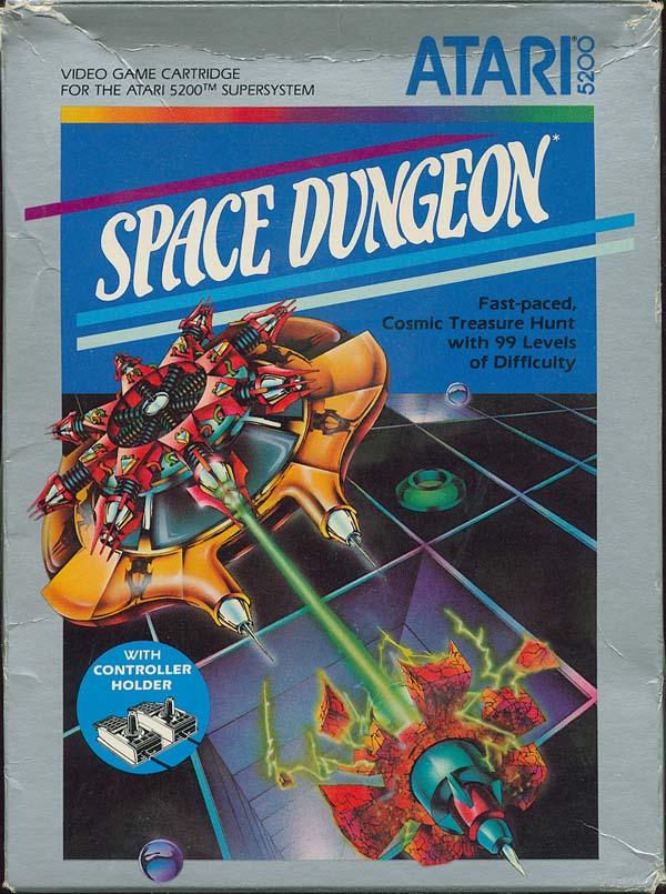 Space Dungeon (1983) (Atari) Box Scan - Front